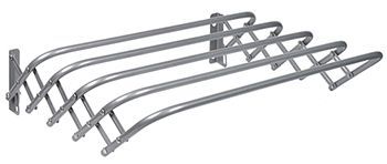 Сушилка для белья настенная, серая, СН45/С, Ника