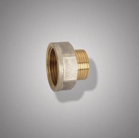 Переходник резьбовой латун. F 322.0605 (S1"F*3/4M) (уп.5шт.)