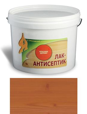 ЛАК-АНТИСЕПТИК деревозащитный состав цвет: тик 9 л (уп.1 шт.)