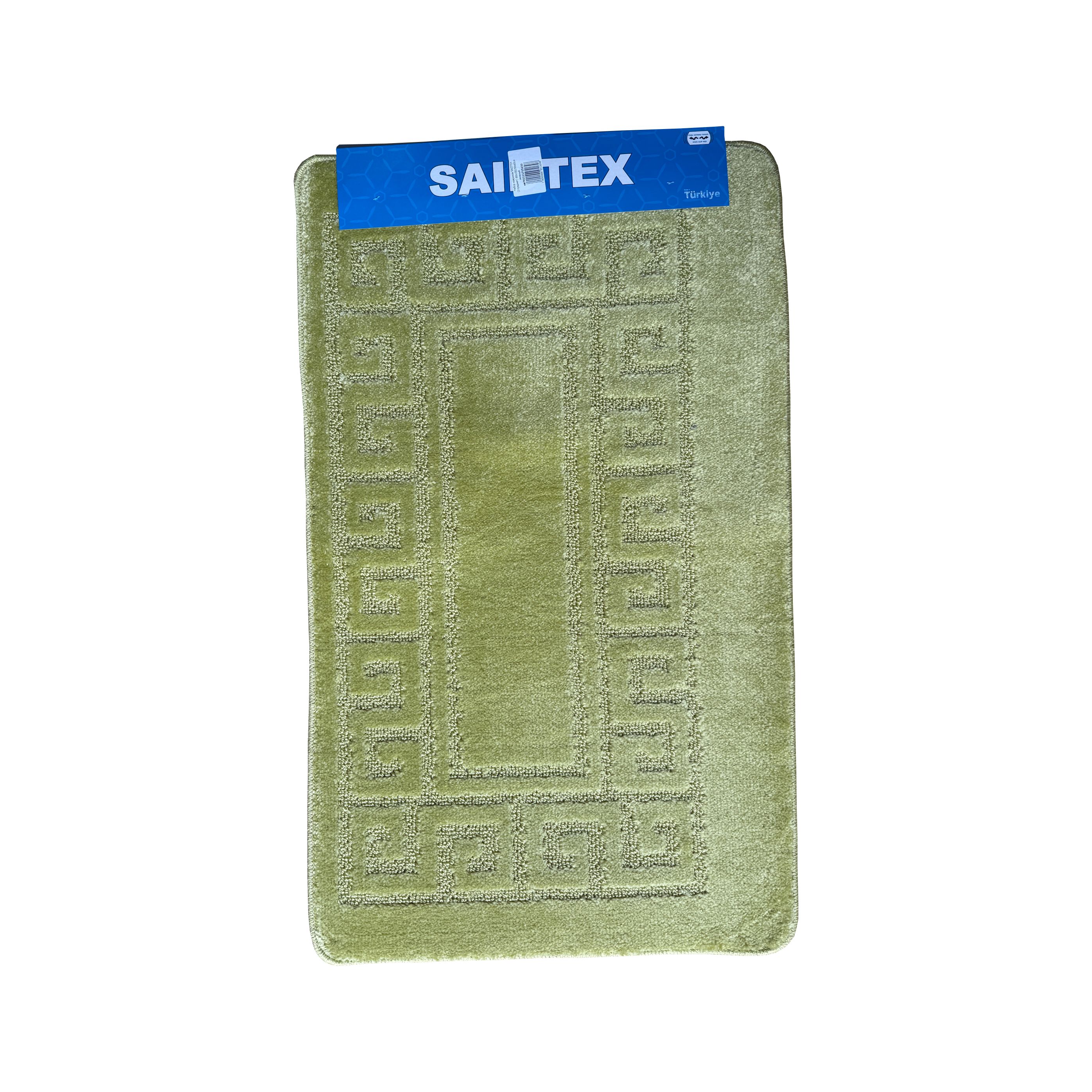 Набор ковриков SAIDTEX (2предмет) 60х100/50х60см зеленый
