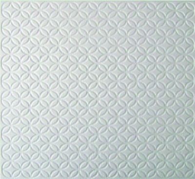 Плитка потолочная белая штампованная Престиж/48 (упак.192 шт.)