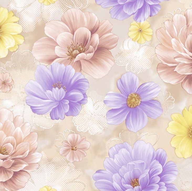 Обои Шарлотта гофра С14-02 0,5м*10м Гр.2 (упак. 15 рул. Саратов)