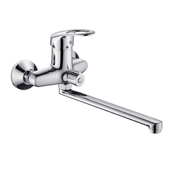 Смеситель для ванны и умывальника монокомандный хром Potato P 2229