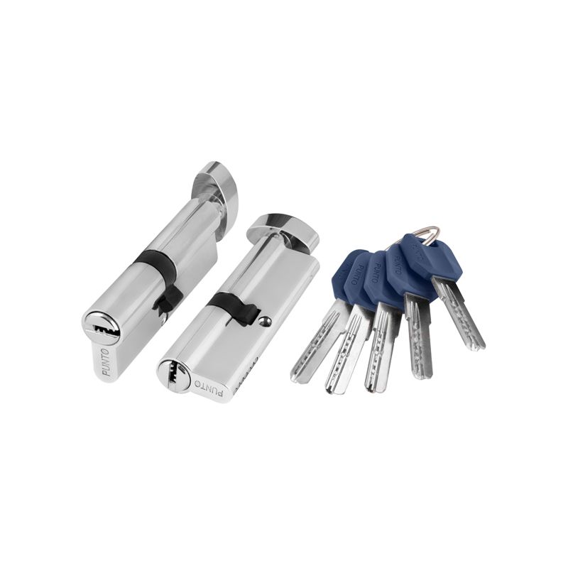 Цилиндровый механизм Z4002Knob60 хром