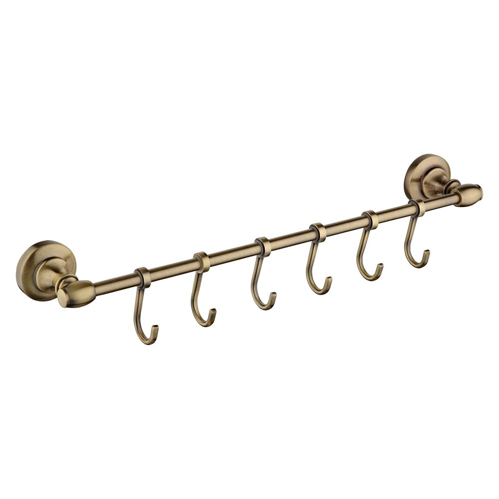 Держатель для полотенец (6 крючков) P2614-6 (26 серия)