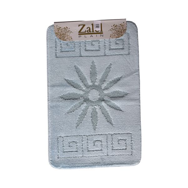 Набор ковриков Залел (1предмет) 55х85-90см синий