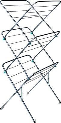 Сушилка для белья напольная вертикальная складная, 530х495х1300, серая, СБВ2/С, Ника