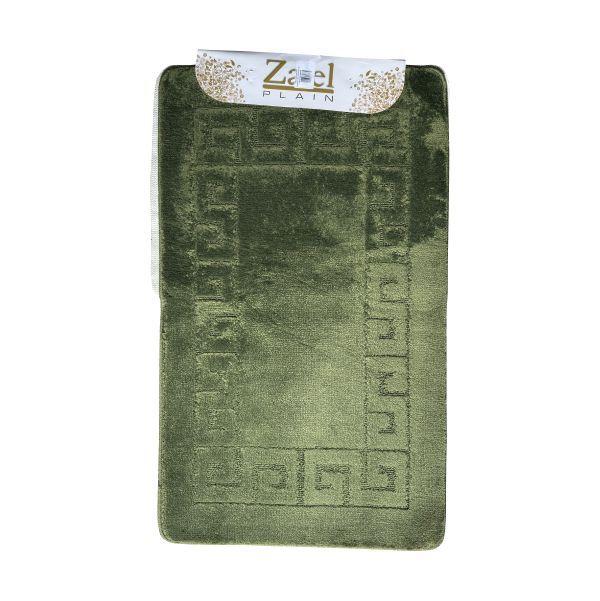 Набор ковриков Залел (2предмет) 60х100/50х60см зел.