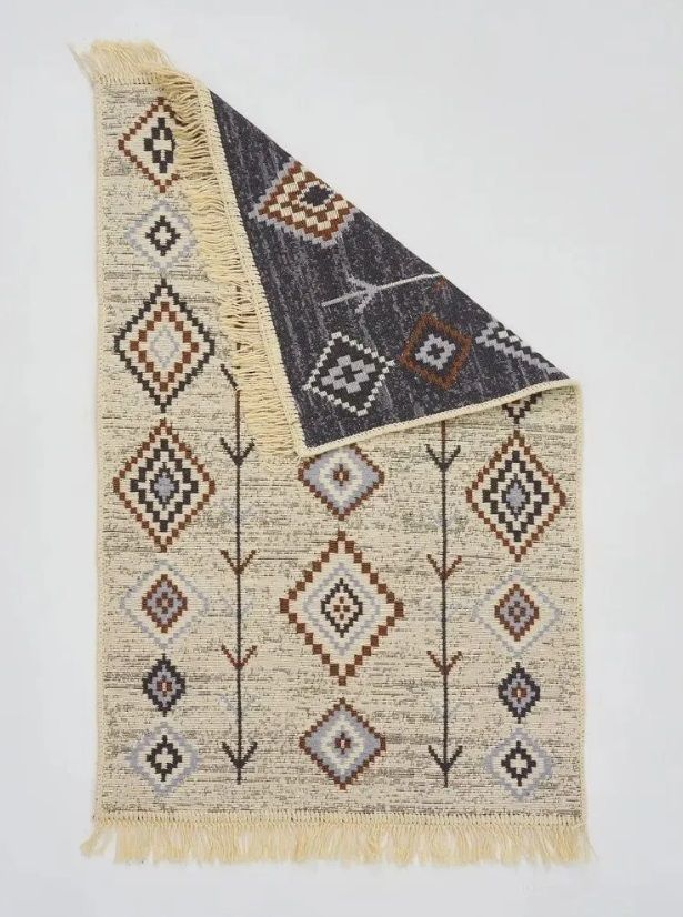 Коврик из хлопка 60*90 беж. 58239 Kilim GOLD