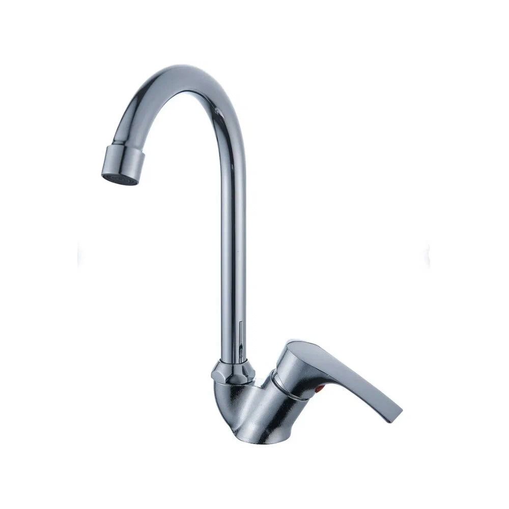 Смеситель для кухни монокомандный хром Potato Эверест B 52-032