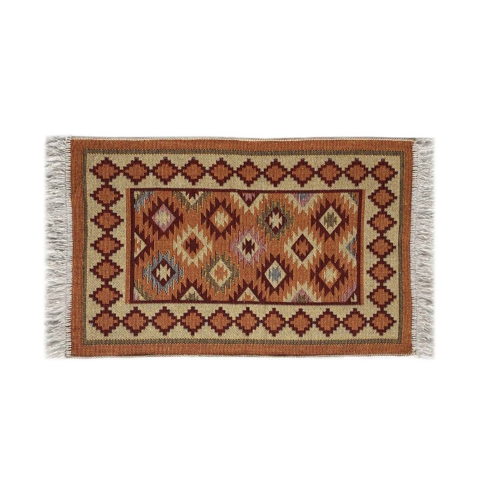 Коврик из хлопка 60*90 крем./беж. UK1479 Kilim Usak