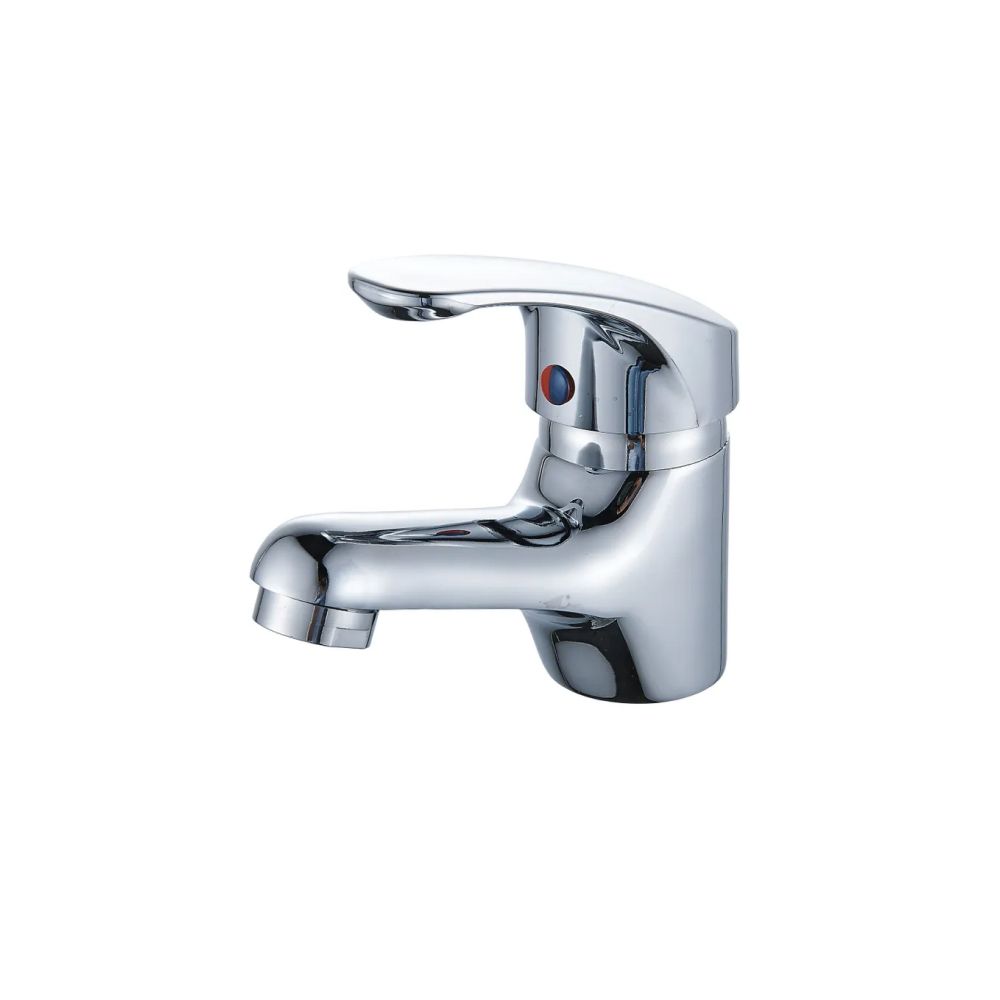 Смеситель для раковины монокомандный хром Potato Эверест B 10-029 М