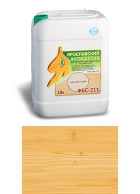 ФБС-211 тонированный антисептик цвет: лимонное дерево 10 л (уп.2 шт.)
