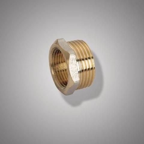 Футорка резьбовая латун. F 335.0605 (BX1" M*3/4F) (уп.5шт.)