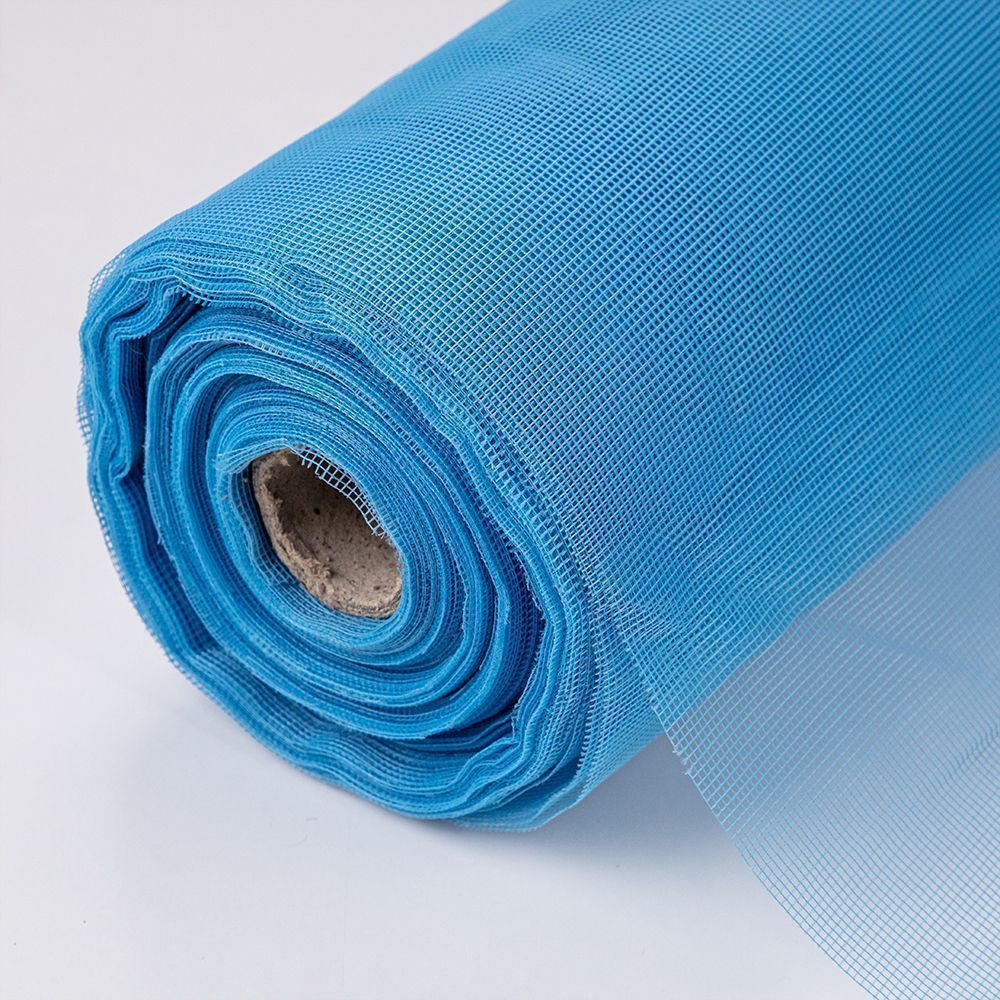 Сетка москитная шир.100см (рулон 50м) син.