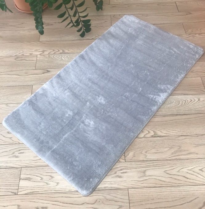 Коврик комнатный Rabbit серый 80х150