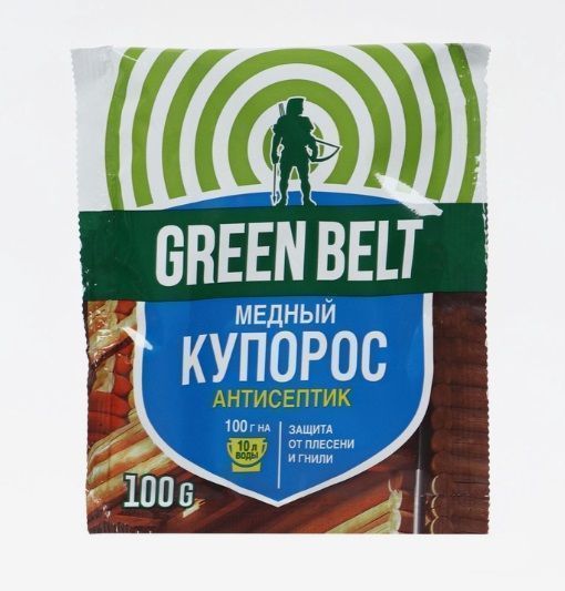 Медный купорос антисептическое средство, 100 гр GREEN BELT