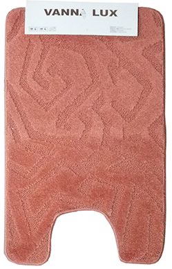 Коврик Vanna Lux туалет (1предмет) 50х80см терракот