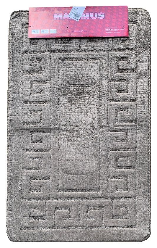 Набор ковриков Maximus (2предмет) 50х80/40х50см песочно-серый.