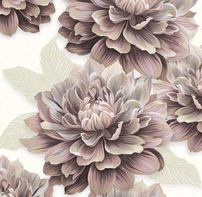 Обои Далия-Н дуплекс С6-03 0,5м*10м Гр.5 (упак. 12 рул. Саратов)