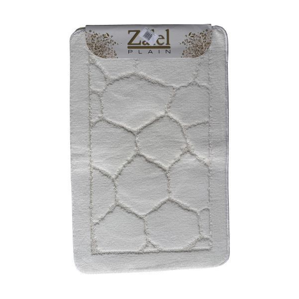 Набор ковриков Залел (2предмет) 55х85/45х55 белый