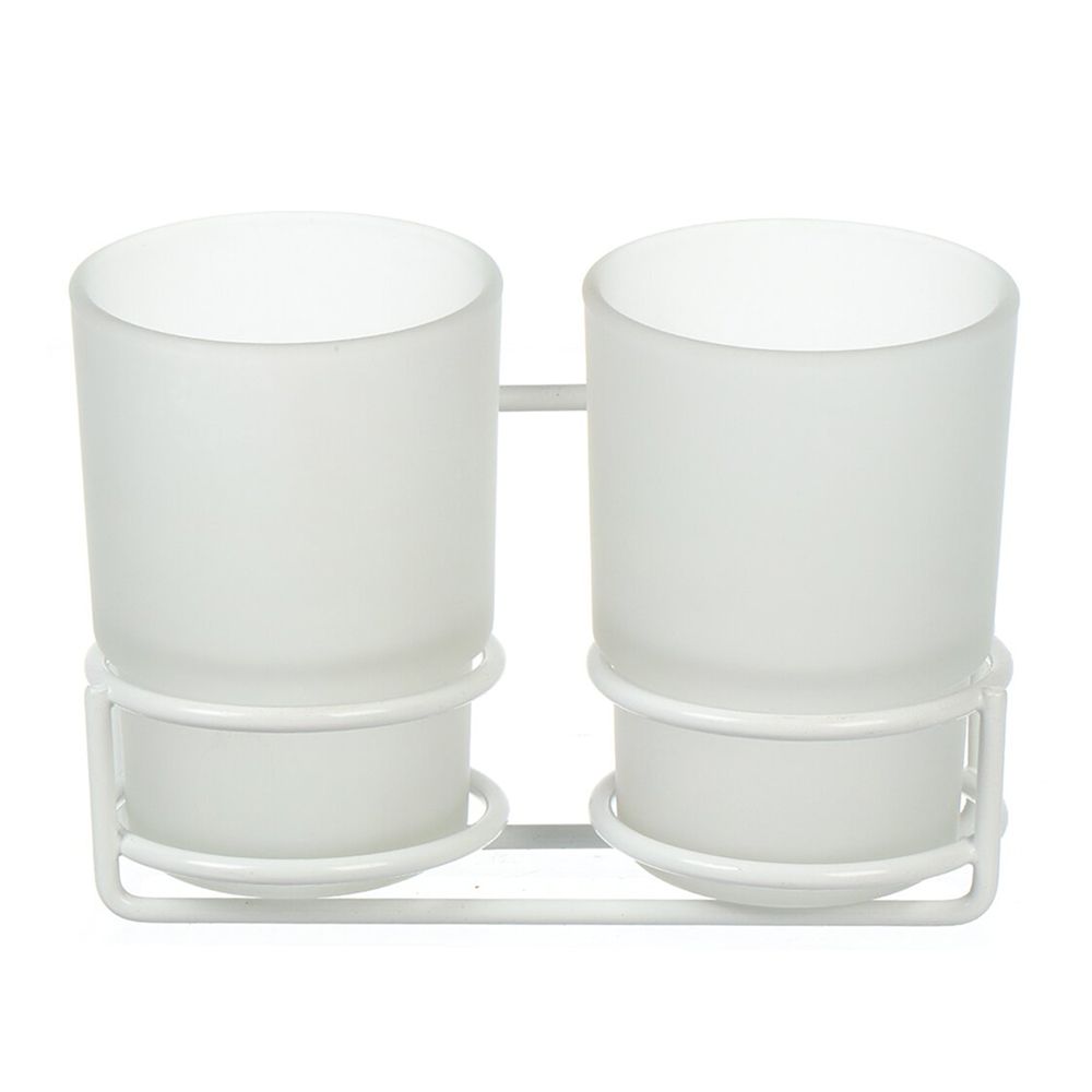 Настенный двойной  стакан   P29-7 (28 серия)