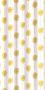 Штора для ванной тканевая желтая, 1171, "Залел" эконом, 170-180*200