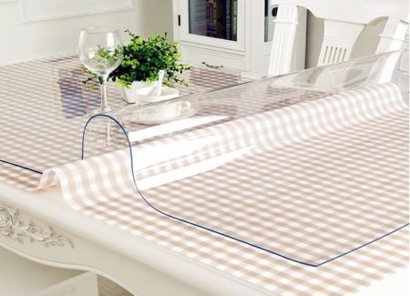 Термоклеенка прозрачная толщ, 0,8мм "Laser" 60см*20м