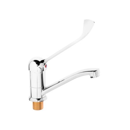 Смеситель для кухни монокомандный  хром  Potato Эверест B45-37