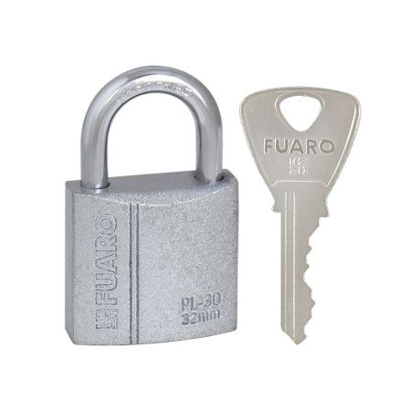 Замок навесной PL-PROTEC-3032 3key (PL-3032) англ. /блистер