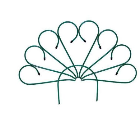 Заборчик "Павлин" ст.трубка, дл.5-ти секций 4,5м (уп,5 секций)