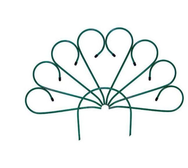 Заборчик "Павлин" ст.трубка, дл.5-ти секций 4,5м (уп,5 секций)