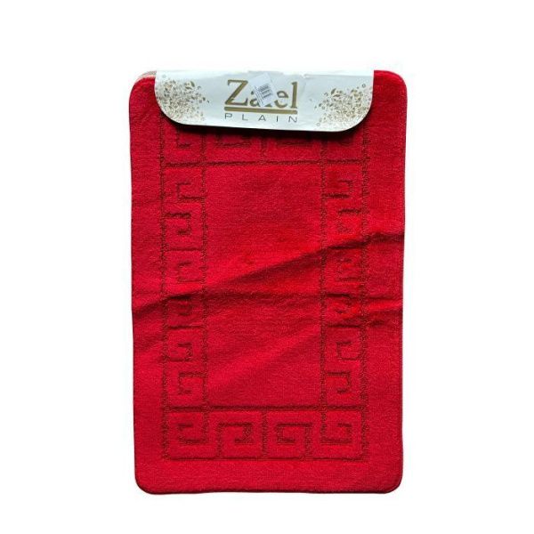 Набор ковриков Залел (2предмет) 55х85/45х55 красн.