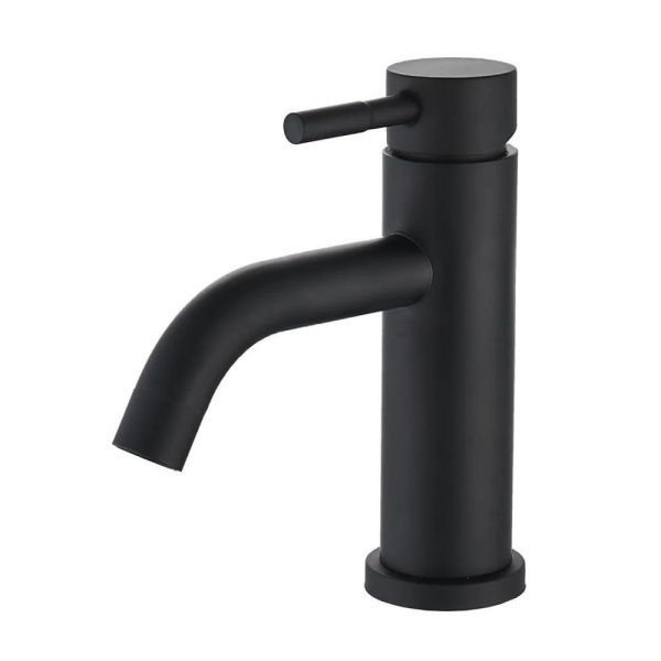 Смеситель для раковины монокомандный  черный  Potato Эверест B10-2016M