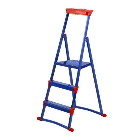 Стремянка широкая 3ст. металл. СМ3+ Ника