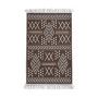 Коврик из хлопка 60*90 крем./сер. UK70539 Kilim Usak