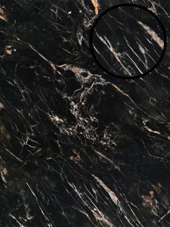 Пленка с/к Делюкс Professional арт.12022016 (черный мрамор) 0.45х6м