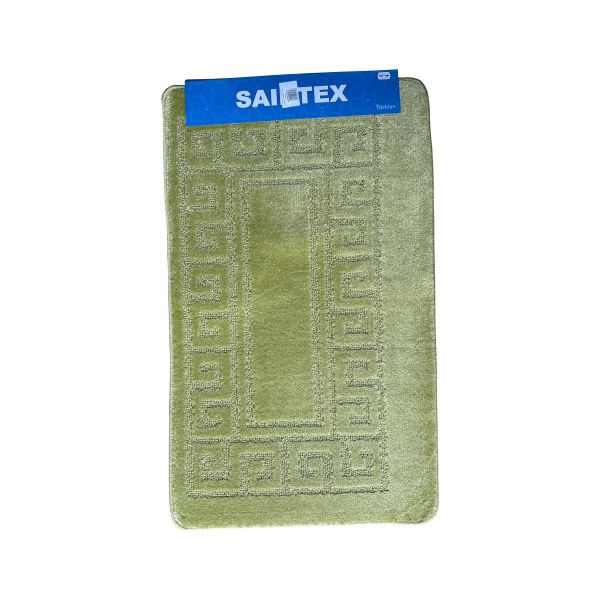 Набор ковриков SAIDTEX (2предмет) 60х100/50х60см зеленый