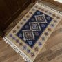 Коврик из хлопка 60*120 син. UK02 6120202 Kilim Usak