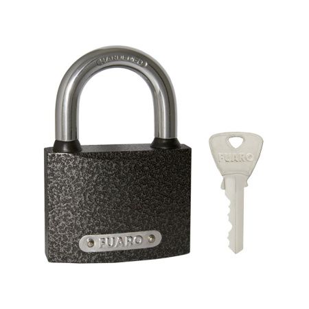 Замок навесной PL-UNI-0163 (PL-01-63) 3key англ. /блистер