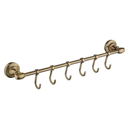 Держатель для полотенец (6 крючков) P2614-6 (26 серия)