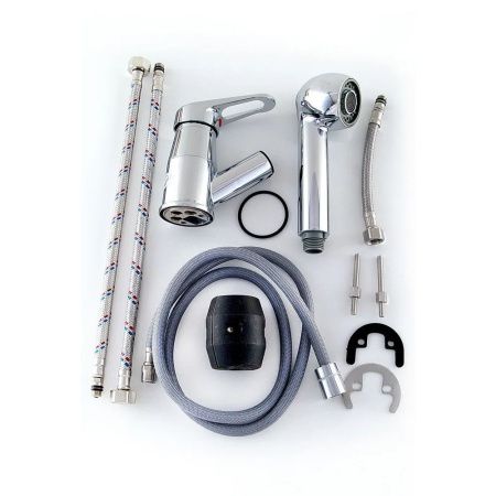 Смеситель для кухни монокомандный  хром  Potato Эверест B60-028