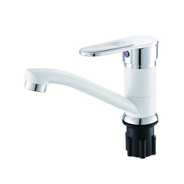 Смеситель для кухни монокомандный зеленый Potato Эверест B 45-274A