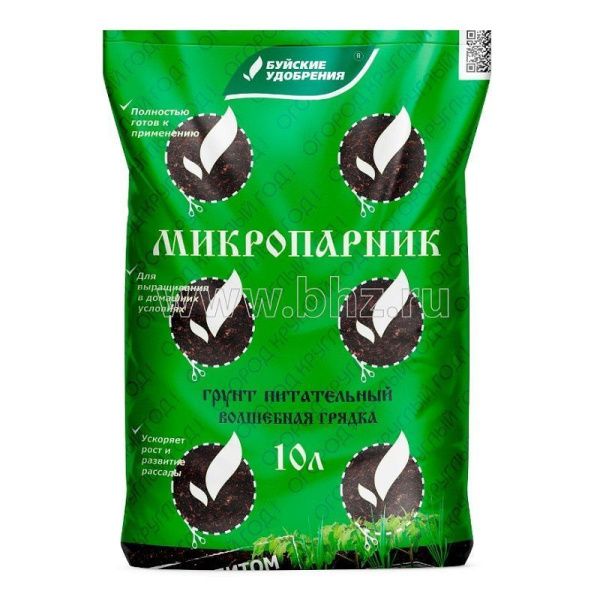 Грунт Микропарник 10л (4шт.)