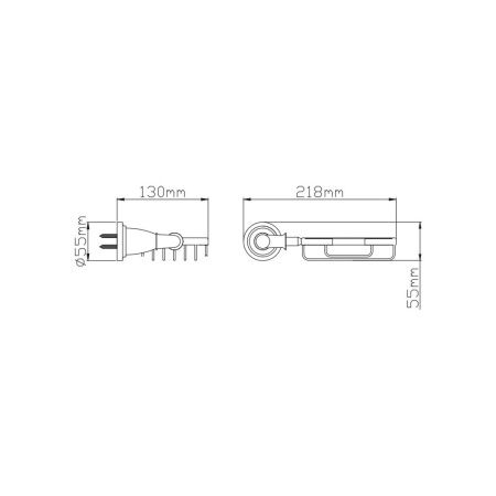 Настенная мыльница решета P7202-2(72 серия)