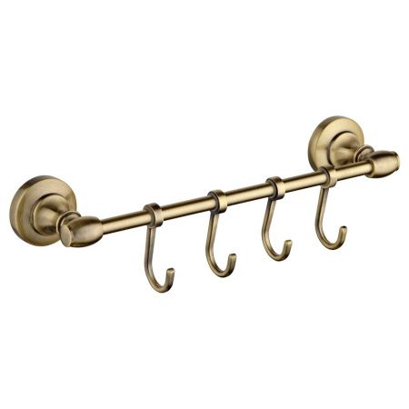 Держатель для полотенец (4 крючка) P2614-4 (26 серия)
