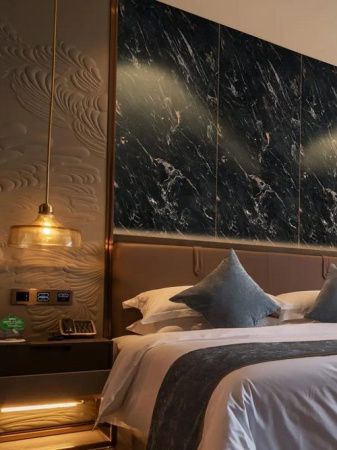 Пленка с/к Делюкс Professional арт.12022016 (черный мрамор) 0.45х6м