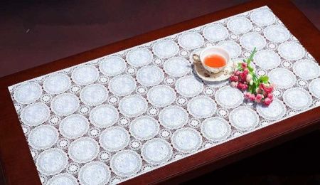 Салфетка FL-2923 белая(41031) (0.50*20м.)