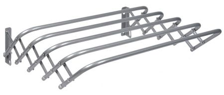 Сушилка для белья настенная, серая, СН60/С, Ника