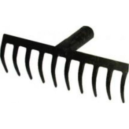 Грабли садово-огородные 10 зуб. метал. прямые (упак. 10шт.)